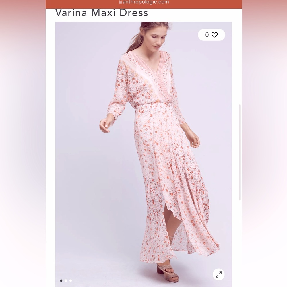 NWT Anthropologie HD Paris Varina dress